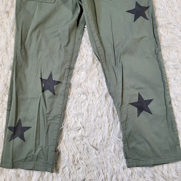 Pistola Tammy Star Print High Rise Trousers Size 29 - Picture 5 of 15